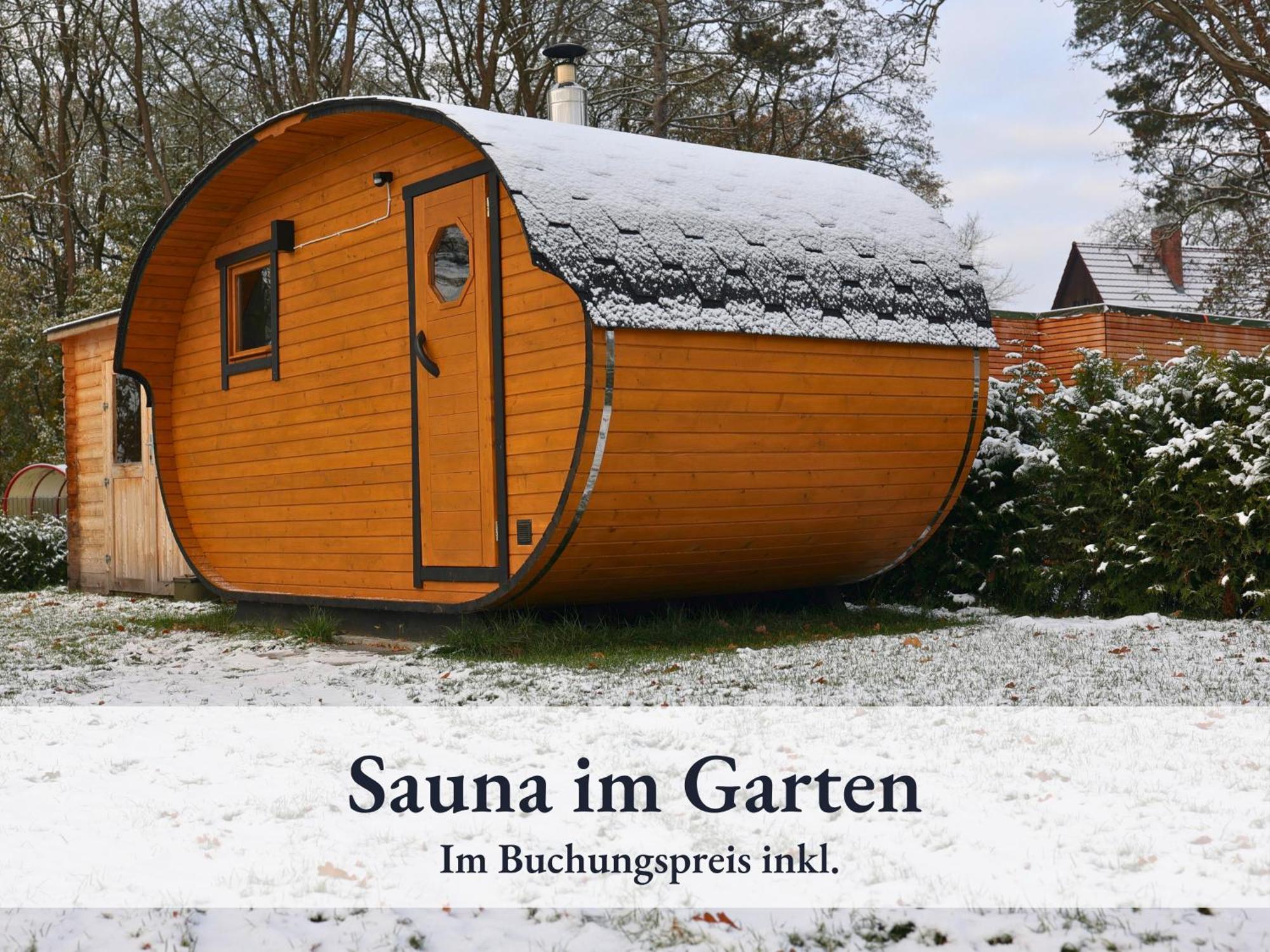 Fewo River I Wellnesstraum I Winterentspannung I Inkl Badefass I Kamin I Sauna Wendisch Rietz Exterior foto