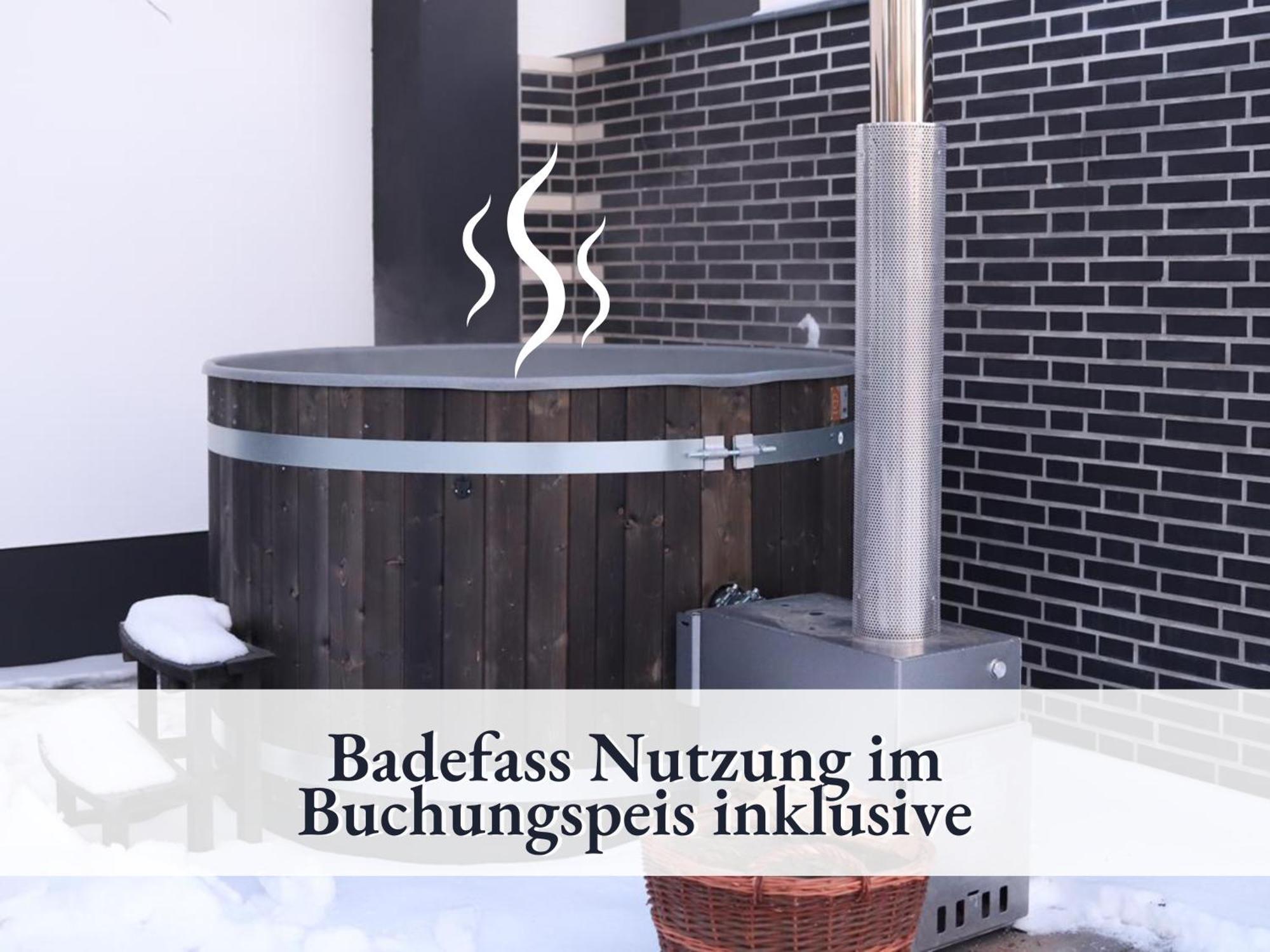 Fewo River I Wellnesstraum I Winterentspannung I Inkl Badefass I Kamin I Sauna Wendisch Rietz Exterior foto